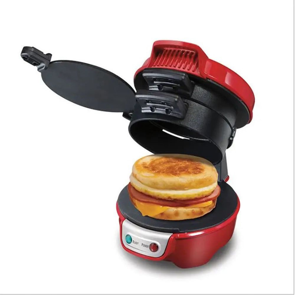 110V Non-Stick Hamburger Maker - Sandwich Machine & Fried Egg Toaster