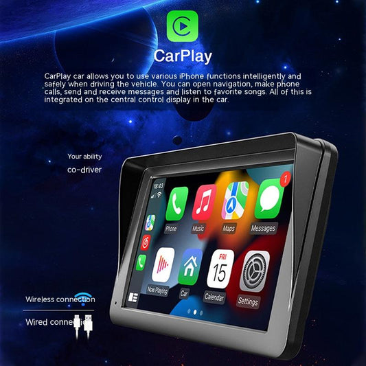 7-inch Apple Wireless Carplay Portable Display