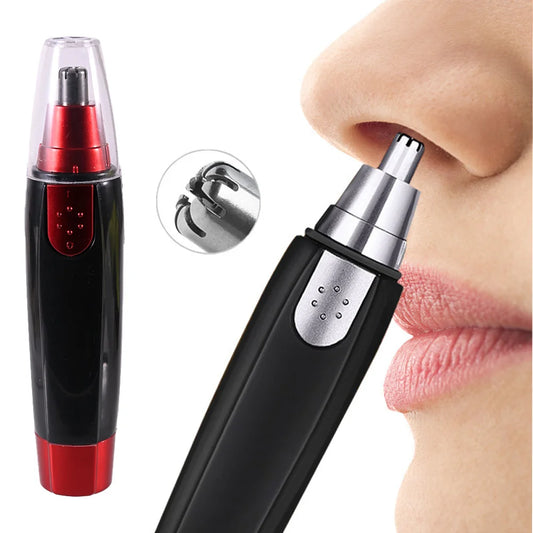 2021 New Electric Nose Hair Trimmer Ear Face Clean Trimmer Razor Removal Shaving Nose Hair Trimmer Razor Scissors