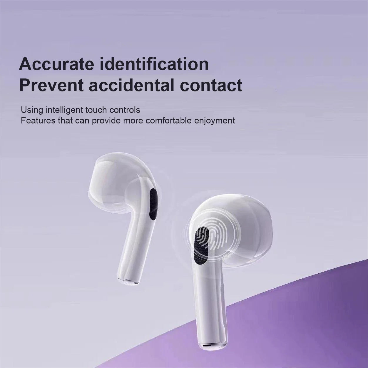 2024 New W12 LED Full Color Touch Screen Earphones Noise Reduction Headphones Wireless Bluetooth 5.4 IPX4 Sports Earbuds