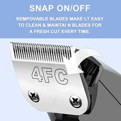 3F 4F 5F 7F Professional Pet Clipper Blade Replacement A5 Blade Fit Most Andis AG AG2 AGCC AGC2 MBG Series Animal Clippers