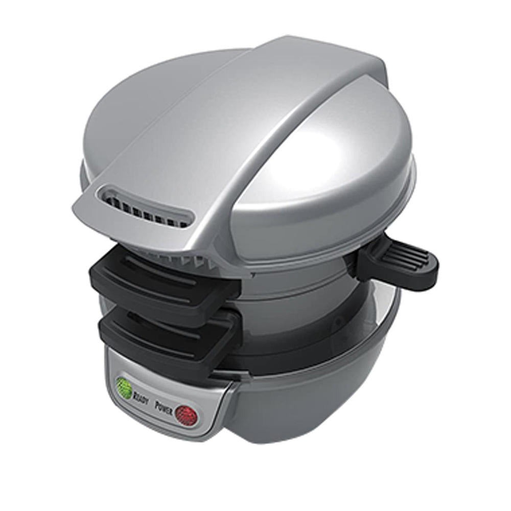 110V Non-Stick Hamburger Maker - Sandwich Machine & Fried Egg Toaster